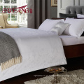 Luxury hotels bedding 60S jacquard long stapled cotton